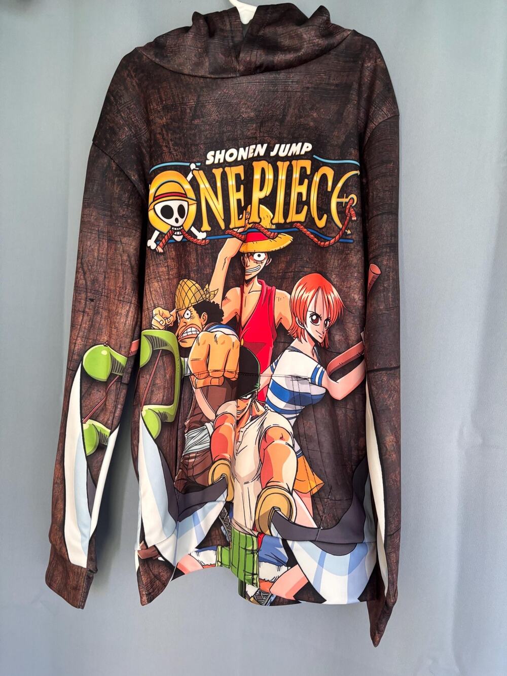 Shonen Jump Hoodie Anime One Piece Hoodie Lightweight Sweatshirts Kids Small NWT